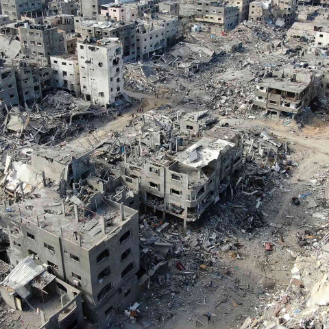 Destrucción en Gaza