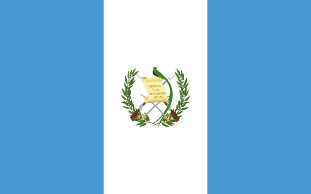 Bandera de la República de Guatemala