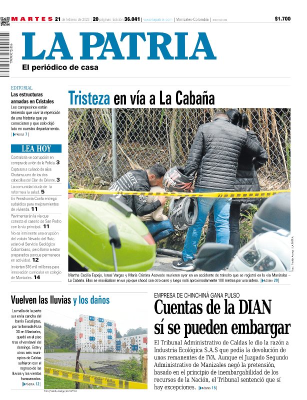 Portada 21 de febrero del 2023