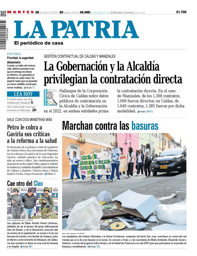 Portada 28 de febrero del 2023