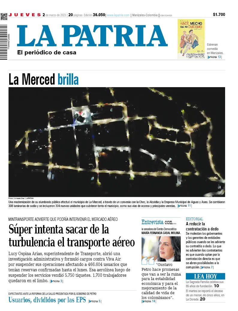 Portada 2 de marzo del 2023