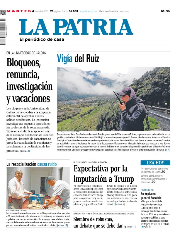 Portada 4 de abril del 2023