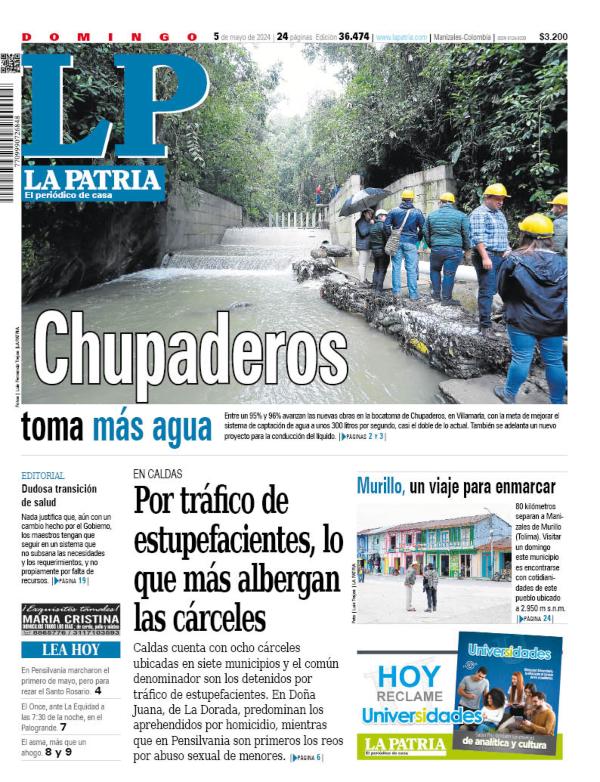 Portada 5 de mayo del 2024