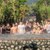 Estudiantes del grado noveno durante la salida lúdica. Estudiantes del grado noveno durante la salida lúdica.