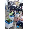 Recuperan punto de acumulación de basuras en la Galería de Manizales Recuperan punto de acumulación de basuras en la Galería de Manizales