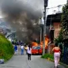 Carro se incendió en el barrio 20 de Julio de Manizales Carro se incendió en el barrio 20 de Julio de Manizales