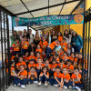 Las estudiantes de básica primaria que participaron en la Feria.