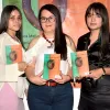 Laura Mariana Mejía, Ángela María Duque y Angie Paola Gutiérrez.