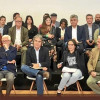 Adelante, de izquierda a derecha: Sergio Fajardo junto a Jorge Robledo y la representante a la Cámara Jennifer Pedraza, del partido Dignidad. Adelante, de izquierda a derecha: Sergio Fajardo junto a Jorge Robledo y la representante a la Cámara Jennifer Pedraza, del partido Dignidad.
