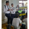 En el colegio El Naranjal, en zona rural de Chinchiná, implementaron desde el año pasado el programa de Escuadrón antiacoso, que busca concientizar a los estudiantes sobre valores, cuidado y buen trato personal.