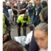Un carro arrolló a peatones en la carrera 23 de Manizales 