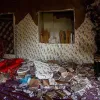 Una vivienda afectada por el terremoto en Khoy, Irán. Una vivienda afectada por el terremoto en Khoy, Irán.