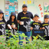 Niños portaron camisetas con la Marca Supía. Niños portaron camisetas con la Marca Supía.
