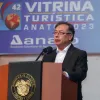 Gustavo Petro durante su intervención en Anato Gustavo Petro durante su intervención en Anato