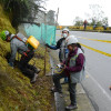 Emisión de vapor del Volcán Cerro Bravo