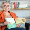 María Doralba Arias Orozco, aguadeña, escritora del libro.