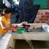 María Andrea Bueno de la Parcialidad Ambacheque, reclama agua potable para la vereda La Plata y para su comunidad indígena. Comenta que por consumir agua cruda de Campoalegre, los niños se enferman continuamente. María Andrea Bueno de la Parcialidad Ambacheque, reclama agua potable para la vereda La Plata y para su comunidad indígena. Comenta que por consumir agua cruda de Campoalegre, los niños se enferman continuamente.