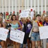 Manifestación para pedir la destitución del presidente de la Real Federación Española de Fútbol, Luis Rubiales