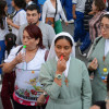 Cuatro colegios religiosos de Manizales salieron a marchar ante medidas que los conducirían a un posible cese de actividades. 