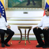 Gustavo Petro y Nicolás Maduro.