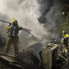 Bomberos fue a la emergencia.