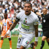  Dayro Moreno celebrando este domingo su gol 224. 