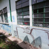 En ventanas y muros se ven plasmados en gran mayoría los grafitis y garabatos  Foto Luis Fernando Trejos /Q'HUBO En ventanas y muros se ven plasmados en gran mayoría los grafitis y garabatos  Foto Luis Fernando Trejos /Q'HUBO