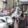 La carrera 23 de Manizales es uno de los principales focos de comercio informal de la ciudad.