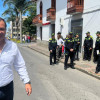 El Consejo de seguridad en Anserma lo presidió el secretario de Gobierno departamental, Jorge Andrés Gómez Escudero.