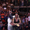 Maluma y Blessd en la presentación de su álbum en Medellín. Maluma y Blessd en la presentación de su álbum en Medellín.