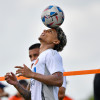 El jugador Richard Ríos, durante la jornada de entrenamiento realizada en Houston (Estados Unidos).