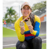 Mariana Pajón, doble medallista de oro en los Juegos Olímpicos.