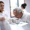 El ministro de Hacienda, Ricardo Bonilla, durante su recorrido por Cenicafé.