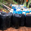 A los sujetos los sorprendieron con 270 galones hurtados de combustible. A los sujetos los sorprendieron con 270 galones hurtados de combustible.