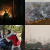 Suramérica pasa por una de las peores épocas de sequía en los últimos meses, lo que ha generado las condiciones propicias para la generación y propagación de múltiples incendios en la región.  Suramérica pasa por una de las peores épocas de sequía en los últimos meses, lo que ha generado las condiciones propicias para la generación y propagación de múltiples incendios en la región.