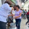 Ganaderos de Aranzazu (Caldas) regalaron este jueves, 5 de septiembre, 140 litros de leche a la comunidad. 