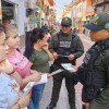 El Gaula de la Policía realiza campañas de manera permanente para evitar que ciudadanos caigan en los engaños.