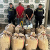 La carga de café que pretendían hurtar está avaluada en $10 millones. La carga de café que pretendían hurtar está avaluada en $10 millones.