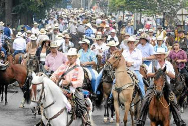 Esta actividad es tradicional al comienzo de la Feria.