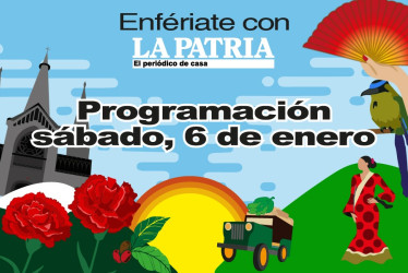 Programación Feria de Manizales: sábado, 6 de enero del 2024