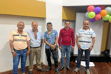 Fotos | Cortesía | LA PATRIA Antonio María Quintero Quintero, Hernando Franco Franco, Alonso López Maya, Leonardo Fabio López Castaño y Wilson Fernández Rodríguez.