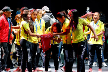 Aplausos para las subcampeonas: regresó la Selección Colombia Sub-17