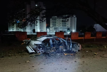 Un carro bomba fue detonado el miércoles en Jamundí (Valle del Cauca).