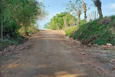 Vía del municipio de San Carlos (Córdoba).