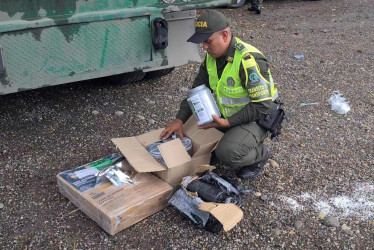 Se incautaron 39 kilos de marihuana, 18,6 gramos de heroína y 20 gramos de pólvora negra.