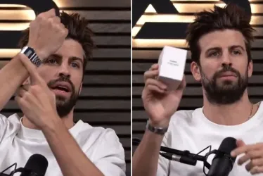 Piqué anunciando patrocinio de Casio