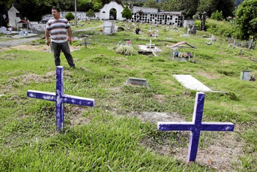 Los camposantos están ubicados en el oriente y occidente de Caldas.