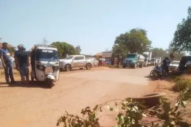 Bloqueo en carretera de Puerto Gaitán (Meta) afecta operaciones petroleras