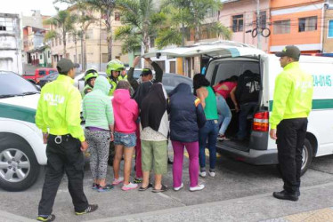 Entre las grandes bandas desmanteladas figuran personas reincidentes, habitantes de calle y amas de casa.