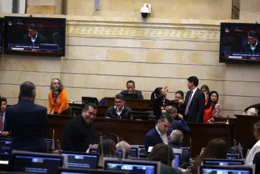 Plenaria del Senado este jueves. 